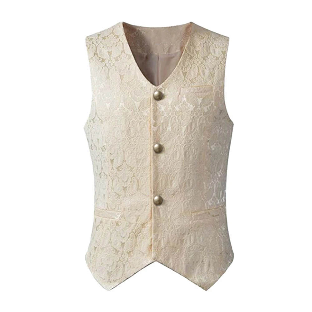 Men Waistcoat Waistcoat Button Formal Dress Gothic Men Steampunk V Neck Waistcoat For Men Affordable Brand New
Men Waistcoat Waistcoat Button Formal Dress Gothic Men Steampunk V Neck Waistcoat For Men Affordable Brand New