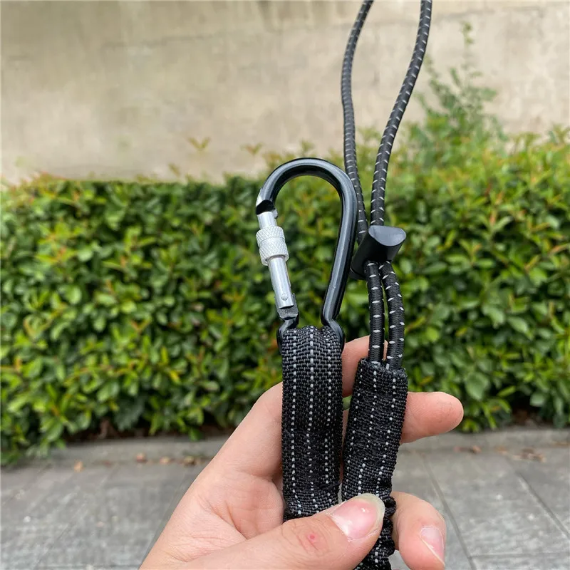 Safety Bungee Tether Tool Lanyard With Carabiner Hook 8kg Capacity For Climbing Working
Safety Bungee Tether Tool Lanyard With Carabiner Hook 8kg Capacity For Climbing Working