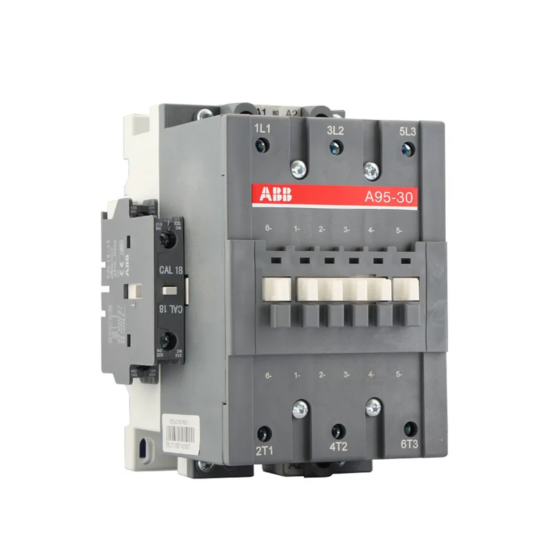 ABB AC contactor A95-30-11 A110-30-11 220V380V110V95A110AMain contact3NOAuxiliary contact1NO+1NC 
ABB AC contactor A95-30-11 A110-30-11 220V380V110V95A110AMain contact3NOAuxiliary contact1NO+1NC