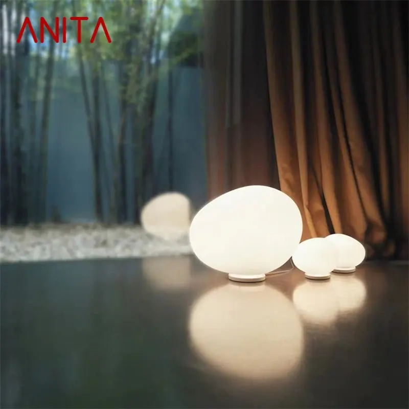 ANITA Nordic Table Light Creative LED White Eggs Shape ModernLamps Bedroom for Home Decoration
ANITA Nordic Table Light Creative LED White Eggs Shape ModernLamps Bedroom for Home Decoration