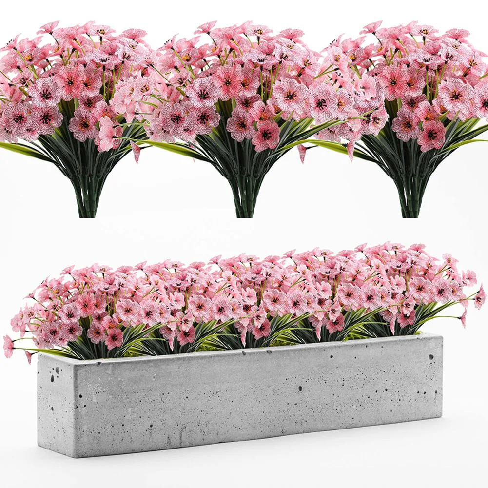 1 Bundle Artificial Flowers Branch Outdoor Fake Flowers No Fade Faux Plastic Plants Garden Porch Window Box Decorating
1 Bundle Artificial Flowers Branch Outdoor Fake Flowers No Fade Faux Plastic Plants Garden Porch Window Box Decorating