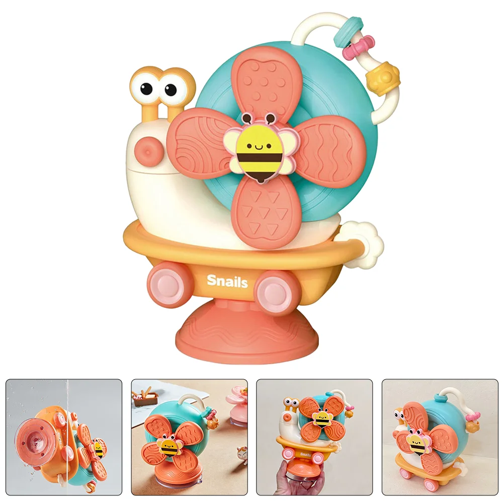 Infant High Chair Toy With Suction Cup Baby Montessori Sensory Toy Bath Windmill Toy Snail Joyful Meal Table Shake Joyful Toys
Infant High Chair Toy With Suction Cup Baby Montessori Sensory Toy Bath Windmill Toy Snail Joyful Meal Table Shake Joyful Toys