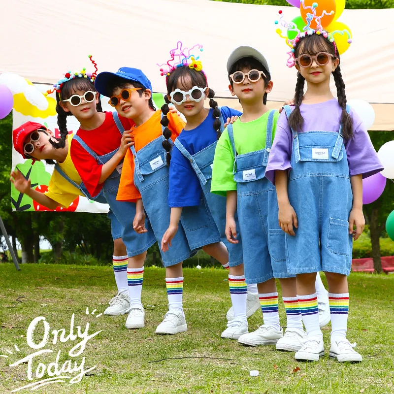 Детская танцевальная одежда, джазовые костюмы в стиле хип-хоп для детей, танцевальная одежда для девочек и мальчиков, одежда для уличного танца, цветные футболки, Комбинезоны и шорты 
Детская танцевальная одежда, джазовые костюмы в стиле хип-хоп для детей, танцевальная одежда для девочек и мальчиков, одежда для уличного танца, цветные футболки, Комбинезоны и шорты