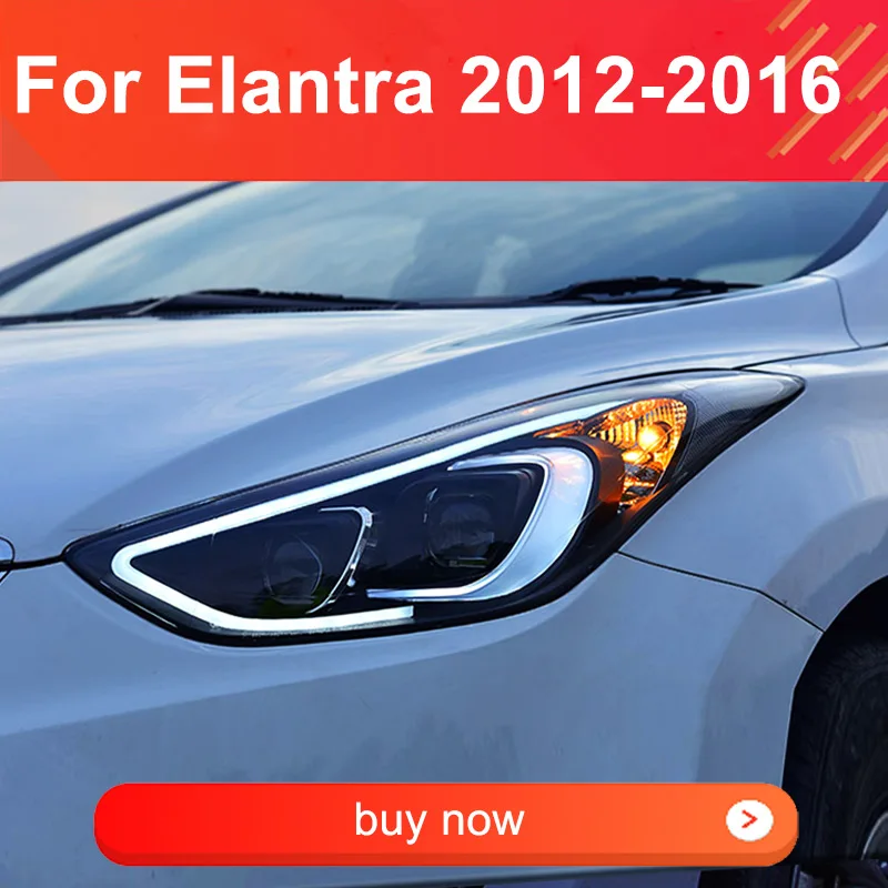 Auto Headlights for 2012-2016 Hyundai Elantra LED Headlights with LED Projector Lens DRL Turning Auto Head Lamp Assembly
Auto Headlights for 2012-2016 Hyundai Elantra LED Headlights with LED Projector Lens DRL Turning Auto Head Lamp Assembly