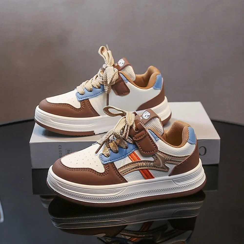 أحذية رياضية من جلد البولي يوريثان للأطفال، أحذية رياضية عصرية للمراهقين، أحذية رياضية مضادة للانزلاق ومقاومة للماء للأولاد والبنات أحذية رياضية من جلد البولي يوريثان للأطفال، أحذية رياضية عصرية للمراهقين، أحذية رياضية مضادة للانزلاق ومقاومة للماء للأولاد والبنات