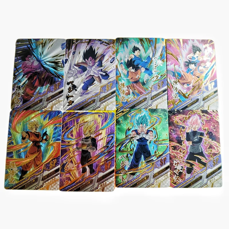 8pcs/set Dragon Ball Son Goku Bejīta Yonsei Zamasu Gogeta Flash Card Animation Characters Classics Anime Collection Cards Toys
8pcs/set Dragon Ball Son Goku Bejīta Yonsei Zamasu Gogeta Flash Card Animation Characters Classics Anime Collection Cards Toys