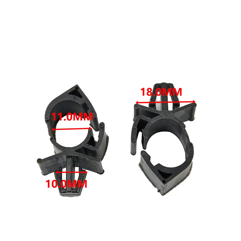 10pcs New Black Car Harness Wiring Fasteners Plastic Accessories Fixed Clips Automatic Route Clamp Cable Corrugated Tube Sheath
10pcs New Black Car Harness Wiring Fasteners Plastic Accessories Fixed Clips Automatic Route Clamp Cable Corrugated Tube Sheath