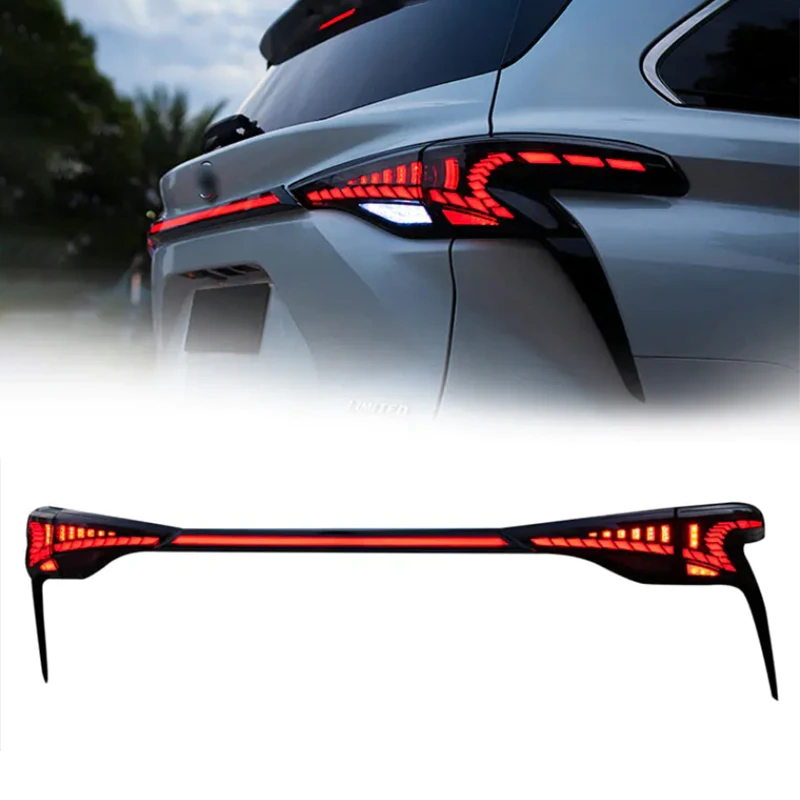 

Fit for Toyota Sienna 2021-2022 LED water turn signal through the tail light assembly streamer start low rise with scan