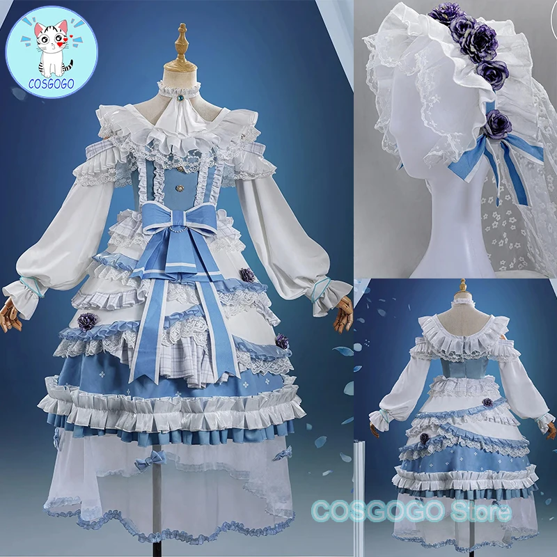COSGOGO Game Identity V Gardener Emma Woods Cosplay Costume Cute Party Suit Wedding Dress Hallween Uniforms
COSGOGO Game Identity V Gardener Emma Woods Cosplay Costume Cute Party Suit Wedding Dress Hallween Uniforms