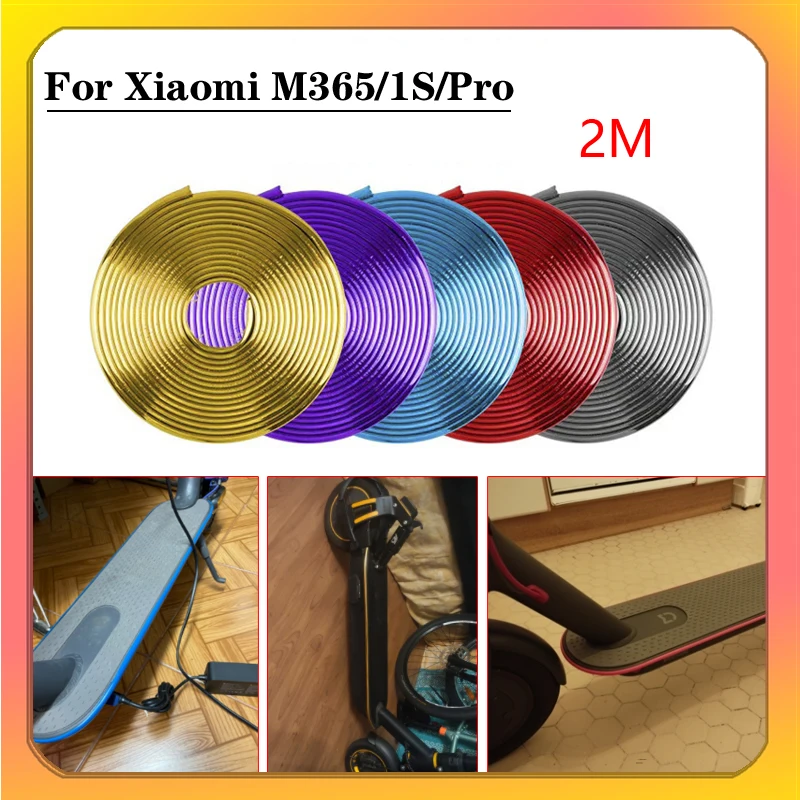Electric Scooter Protective Strip Bumper Tape Decorative Strips Anti-collision Scratchproof Scratch Strips For Xiaomi Mijia M365
Electric Scooter Protective Strip Bumper Tape Decorative Strips Anti-collision Scratchproof Scratch Strips For Xiaomi Mijia M365