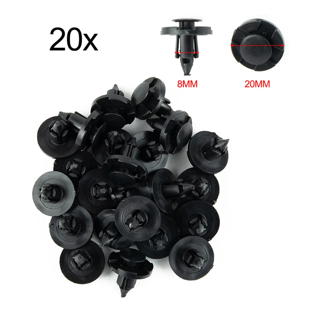 Mud Rivets Retainer Clips for Nissan Caravans Flaps Bumper Push 15mm Black High Quality 20pcs Car Plastic Fastener
Mud Rivets Retainer Clips for Nissan Caravans Flaps Bumper Push 15mm Black High Quality 20pcs Car Plastic Fastener