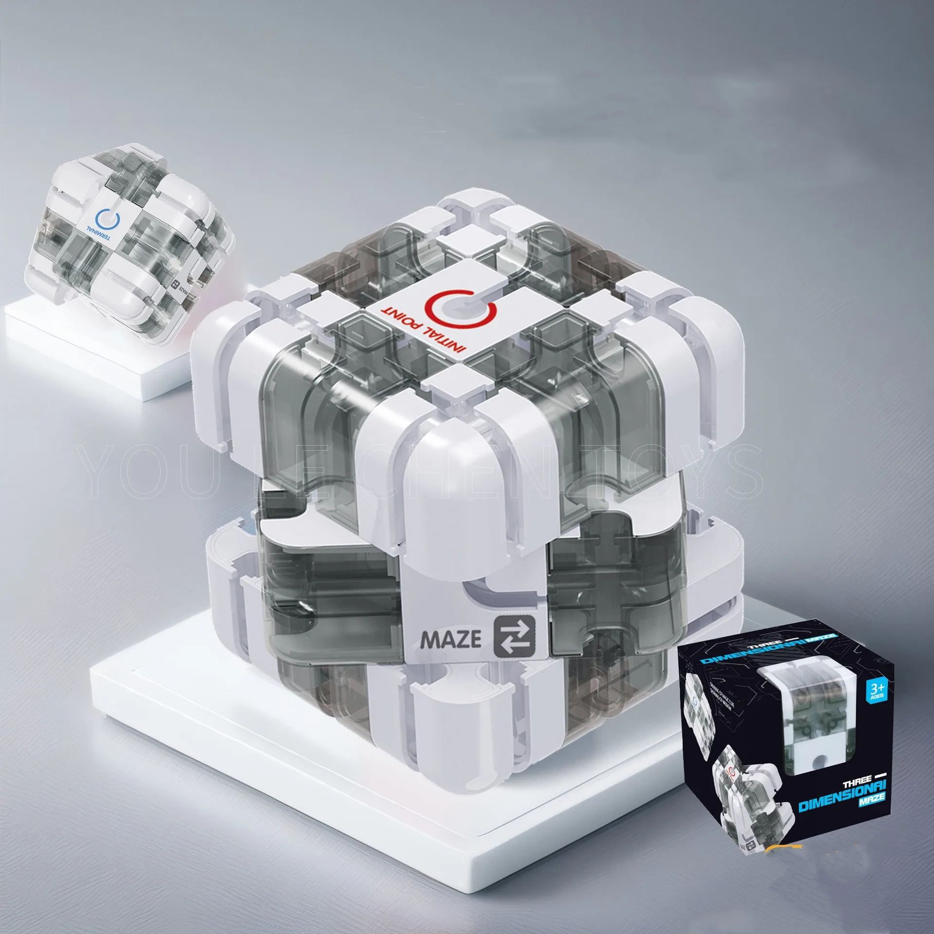 New Three Dimensional Maze Cube 3x3x3 Strange-Shape Decompression Magic Twisty Puzzle Plastic Children Adult Decompression Toy
New Three Dimensional Maze Cube 3x3x3 Strange-Shape Decompression Magic Twisty Puzzle Plastic Children Adult Decompression Toy