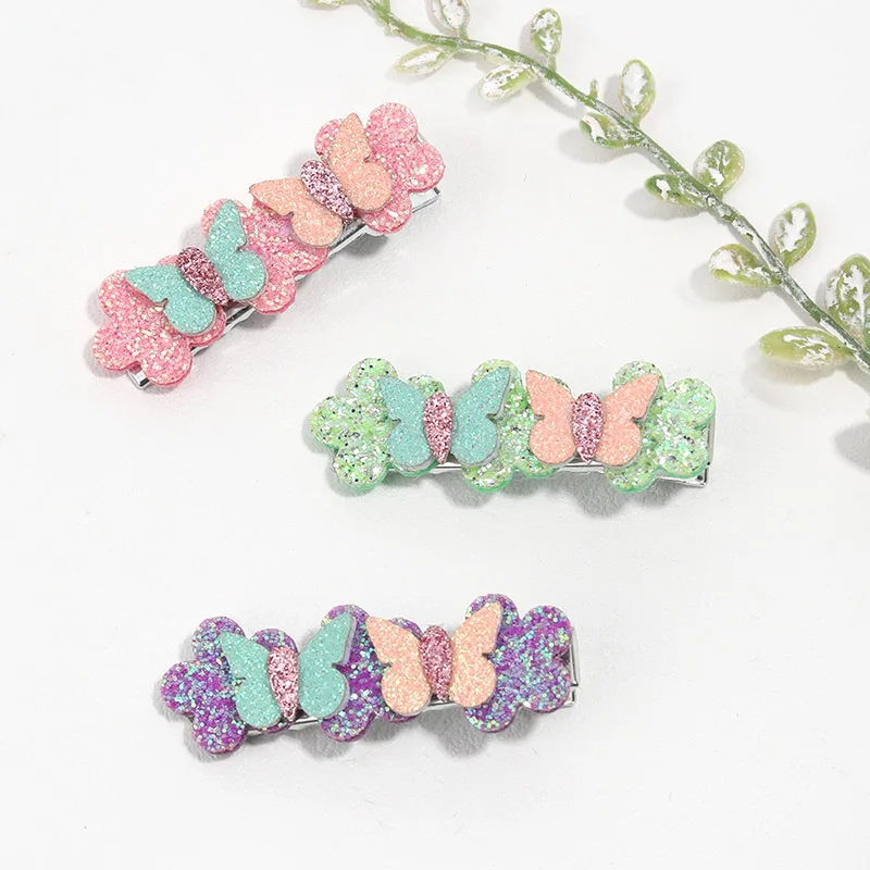 3Pcs Glitter Girl Hair Clips Colorful Butterfly Headwear Hairpins Cartoon Unicorn Hair Clip Barrettes Flower Headdress Kids Gift
3Pcs Glitter Girl Hair Clips Colorful Butterfly Headwear Hairpins Cartoon Unicorn Hair Clip Barrettes Flower Headdress Kids Gift