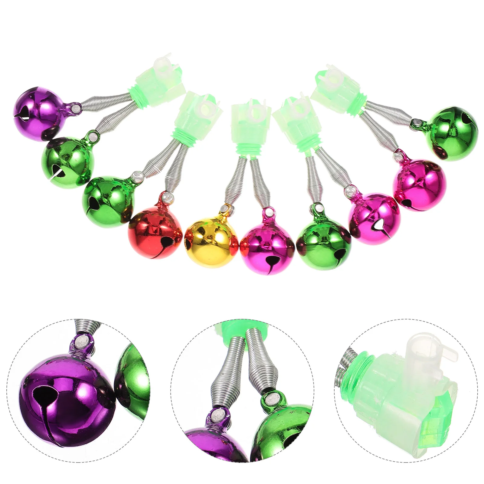 5 Pcs Fishing Bell Clips Bite Alarms for Poles Gear Small Component Bells Metal Rod Rivets
5 Pcs Fishing Bell Clips Bite Alarms for Poles Gear Small Component Bells Metal Rod Rivets