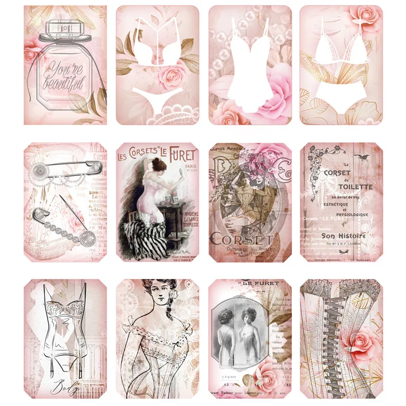 12Pcs/Pack Pink Dress Flowers Sticker DIY Craft Scrapbooking Album Junk Journal Decorative Stickers 
12Pcs/Pack Pink Dress Flowers Sticker DIY Craft Scrapbooking Album Junk Journal Decorative Stickers