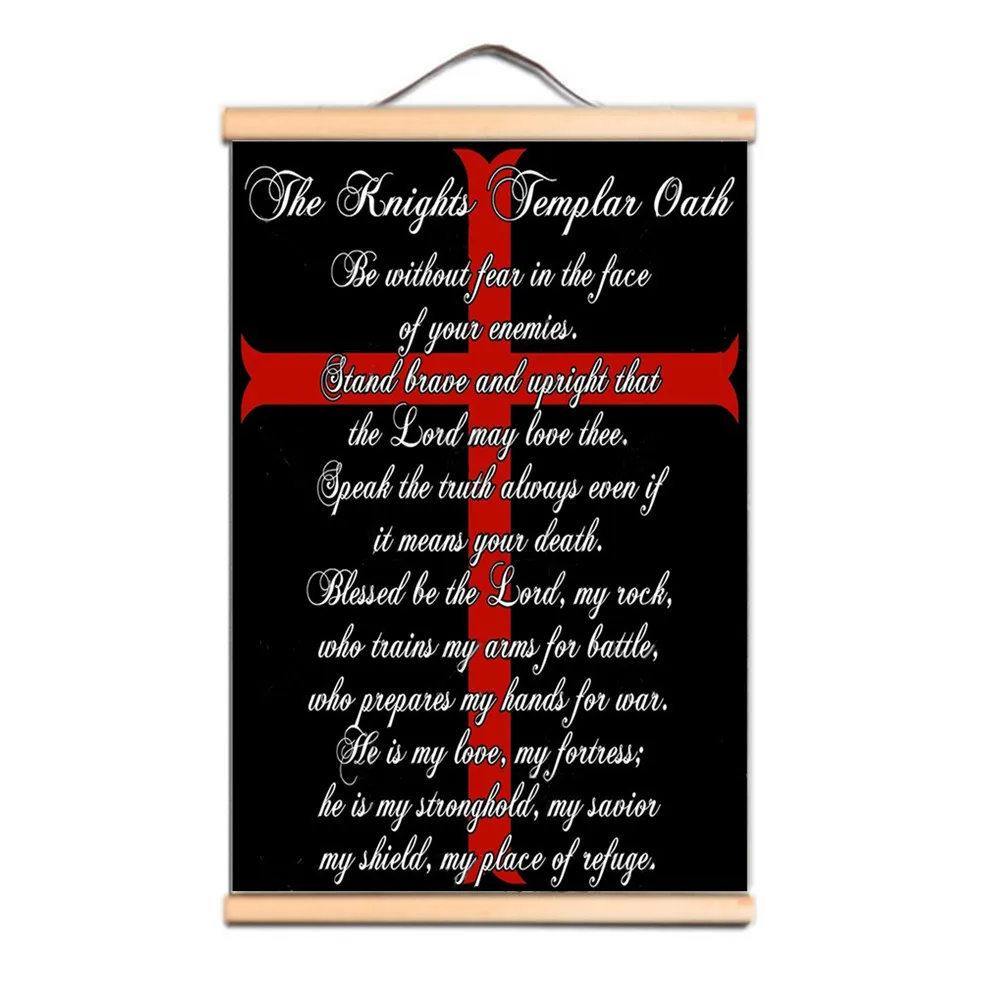 Canvas Scroll Painting Wall Charts of Crusader Warrior Vintage Templar Knight Wall Art Poster for Room Dormitory Wall Decor F6
Canvas Scroll Painting Wall Charts of Crusader Warrior Vintage Templar Knight Wall Art Poster for Room Dormitory Wall Decor F6