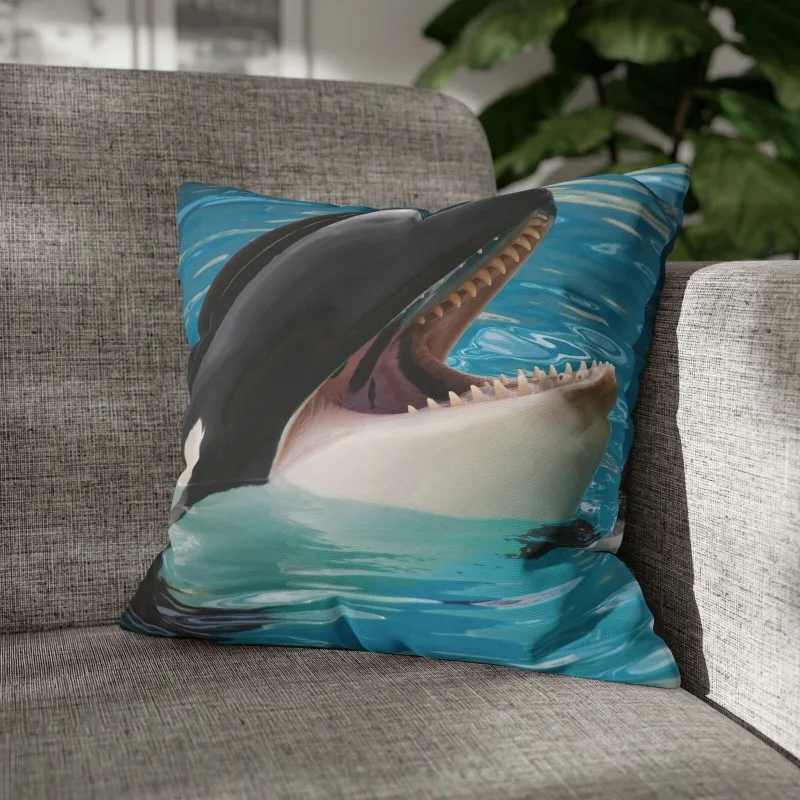 

Наволочка для подушки Чехол | Милый водный Дельфин #2