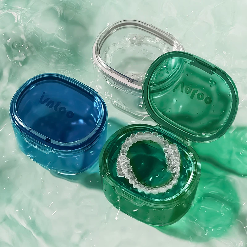 Denture Storage Invisible Braces Retainer Organizer Portable Orthodontic Braces Soak & Clean Case
Denture Storage Invisible Braces Retainer Organizer Portable Orthodontic Braces Soak & Clean Case