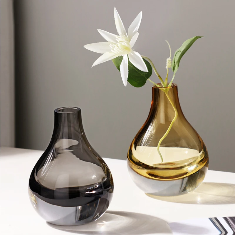 Modern Minimalist Small Colored Glaze Vase Luxury Living Room Flower Arrangement Indoor Tabletop Ornament Home Decoration Grey
Modern Minimalist Small Colored Glaze Vase Luxury Living Room Flower Arrangement Indoor Tabletop Ornament Home Decoration Grey