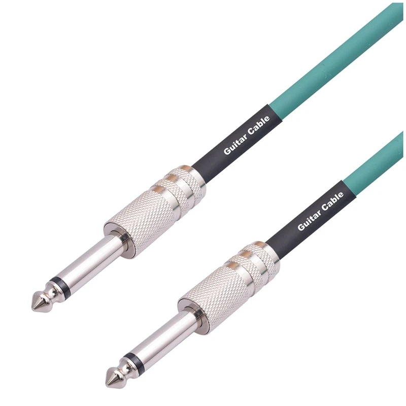 Guitar Instrument Cable Electric Guitar Cord 6.35Mm Mono Plug Connect Cable For Guitar Bass Drum Audio Device
Guitar Instrument Cable Electric Guitar Cord 6.35Mm Mono Plug Connect Cable For Guitar Bass Drum Audio Device