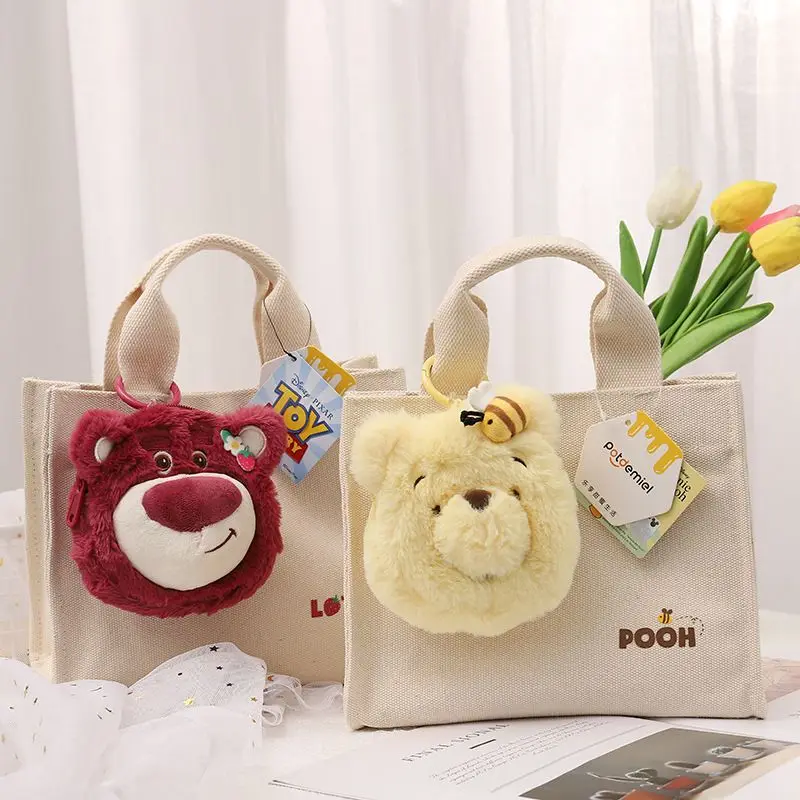 Disney lotso Winnie the Pooth Cute Female Birthday Present Plush Portable Canvas Bag Crossbody Bag Anime Figure Mochila
Disney lotso Winnie the Pooth Cute Female Birthday Present Plush Portable Canvas Bag Crossbody Bag Anime Figure Mochila