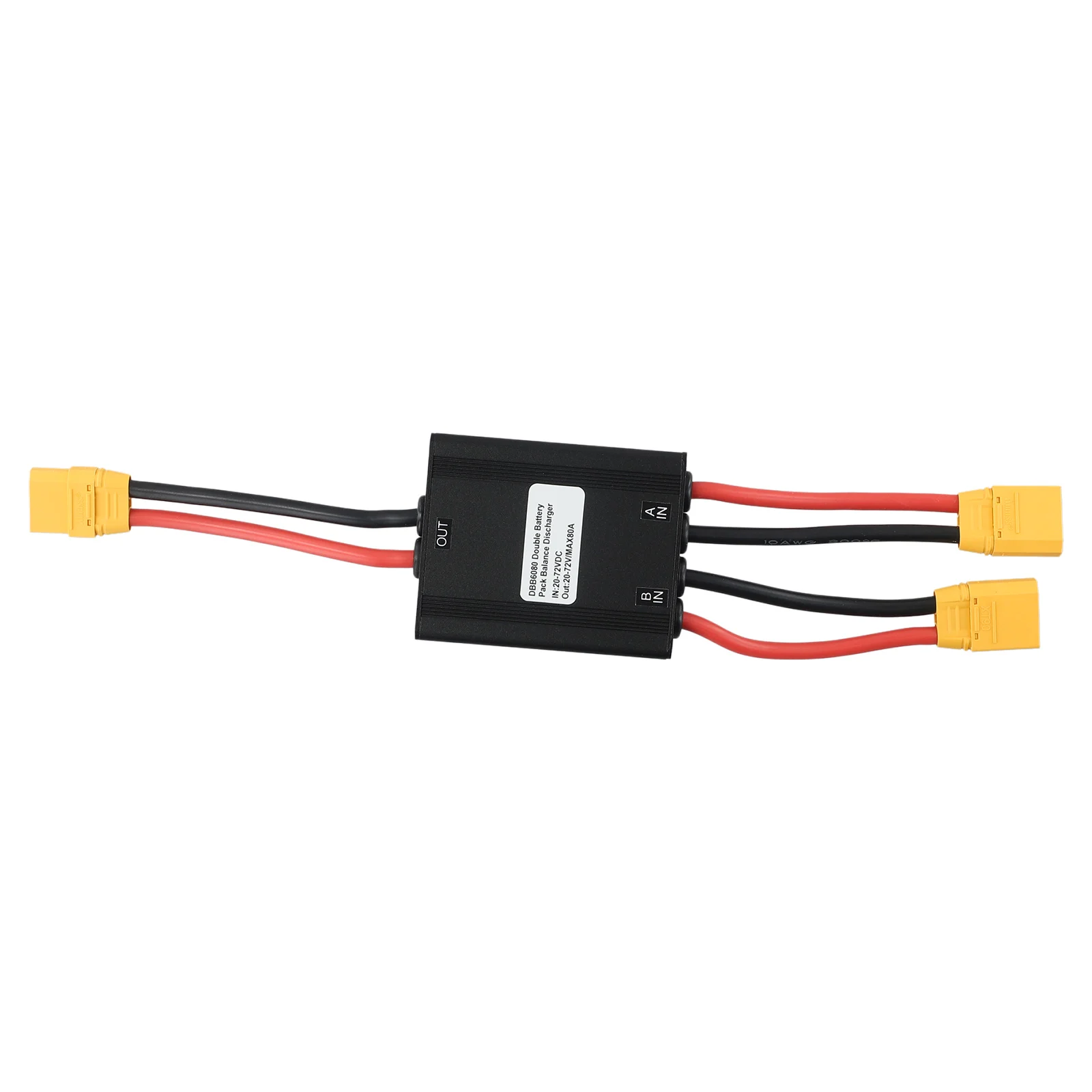 Dual Battery Adapter for Electric Bicycles Supports Two Battery Packs Intelligent Power Management XT90 Connector
Dual Battery Adapter for Electric Bicycles Supports Two Battery Packs Intelligent Power Management XT90 Connector