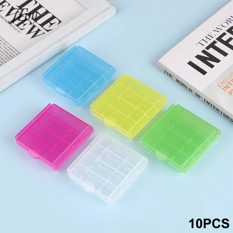 10Pcs Transparent Plastic Battery Storage Box For AA/AAA Batteries Conservation Battery Container Holder
10Pcs Transparent Plastic Battery Storage Box For AA/AAA Batteries Conservation Battery Container Holder