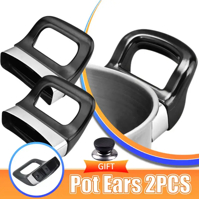 2PCS Short Accessories Bakelite Grip Pot Handle Kitchen Tool Double Hole Anti Scalding Household Pan Dismountable Without Screws
2PCS Short Accessories Bakelite Grip Pot Handle Kitchen Tool Double Hole Anti Scalding Household Pan Dismountable Without Screws