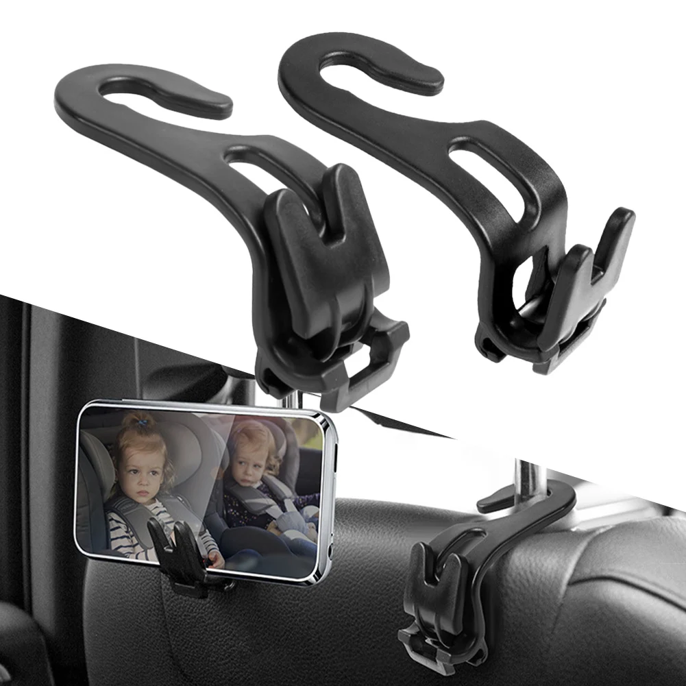 2PCS Universal Car Seat Headrest Hook 10KG Load Hanger Bag Organizer Hook Seat Headrest Holder for Bags Coat Hat Accessories
2PCS Universal Car Seat Headrest Hook 10KG Load Hanger Bag Organizer Hook Seat Headrest Holder for Bags Coat Hat Accessories