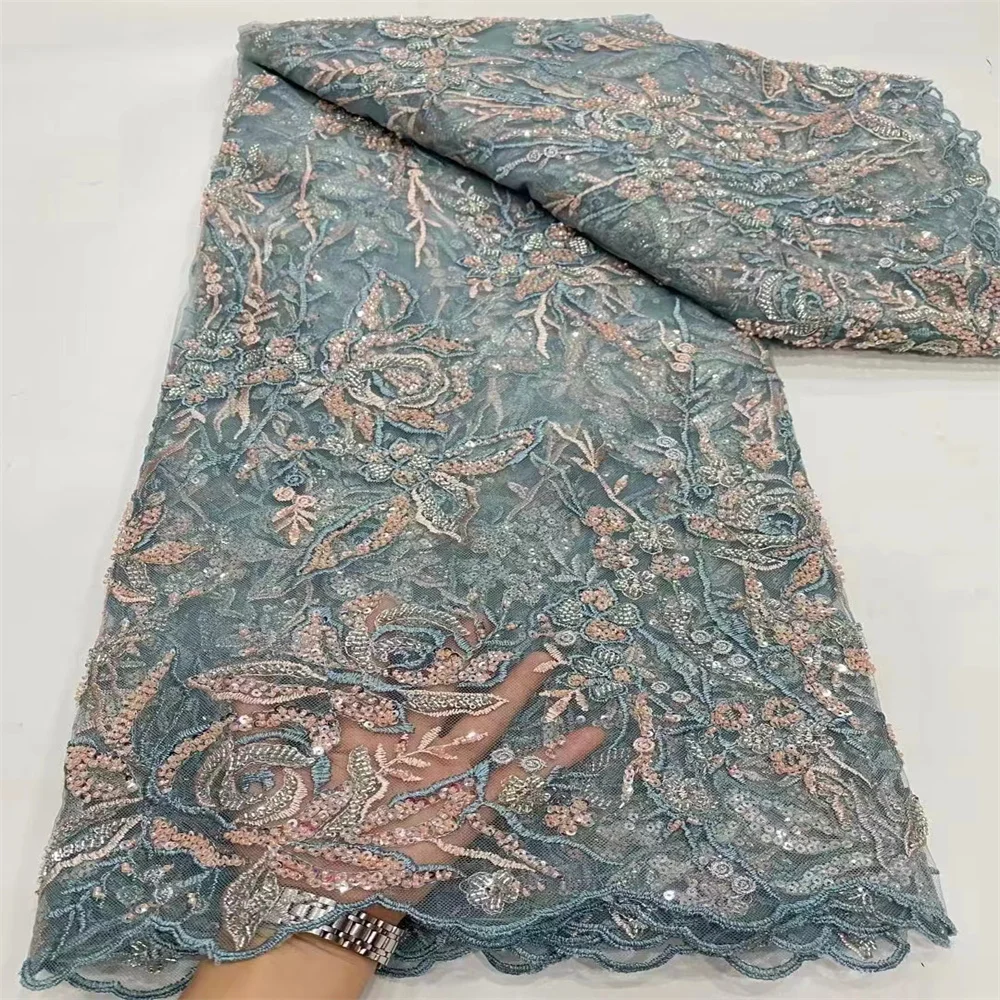 African Lace Fabric 2023 High Quality New Embroidery Sequin Tulle Party Wedding Women French Net Nigeria Mesh Sequence dp-290
African Lace Fabric 2023 High Quality New Embroidery Sequin Tulle Party Wedding Women French Net Nigeria Mesh Sequence dp-290