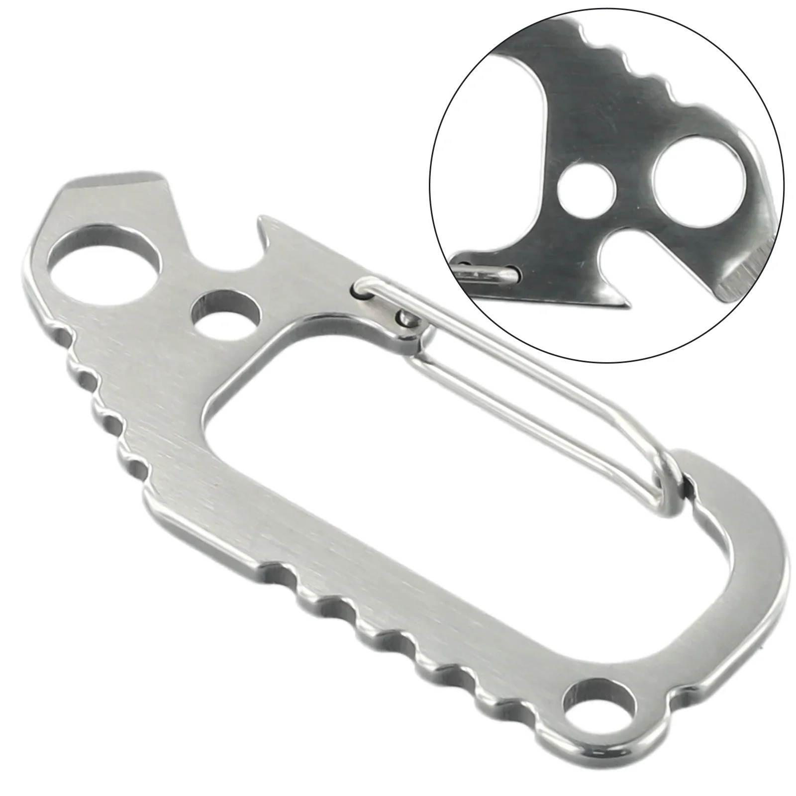 Multifunctional D-Ring Key Chain Clip Hook Mountaineering Camping For Outdoor Climbing Carabiner Buckle Keychain Hanging Buckle
Multifunctional D-Ring Key Chain Clip Hook Mountaineering Camping For Outdoor Climbing Carabiner Buckle Keychain Hanging Buckle