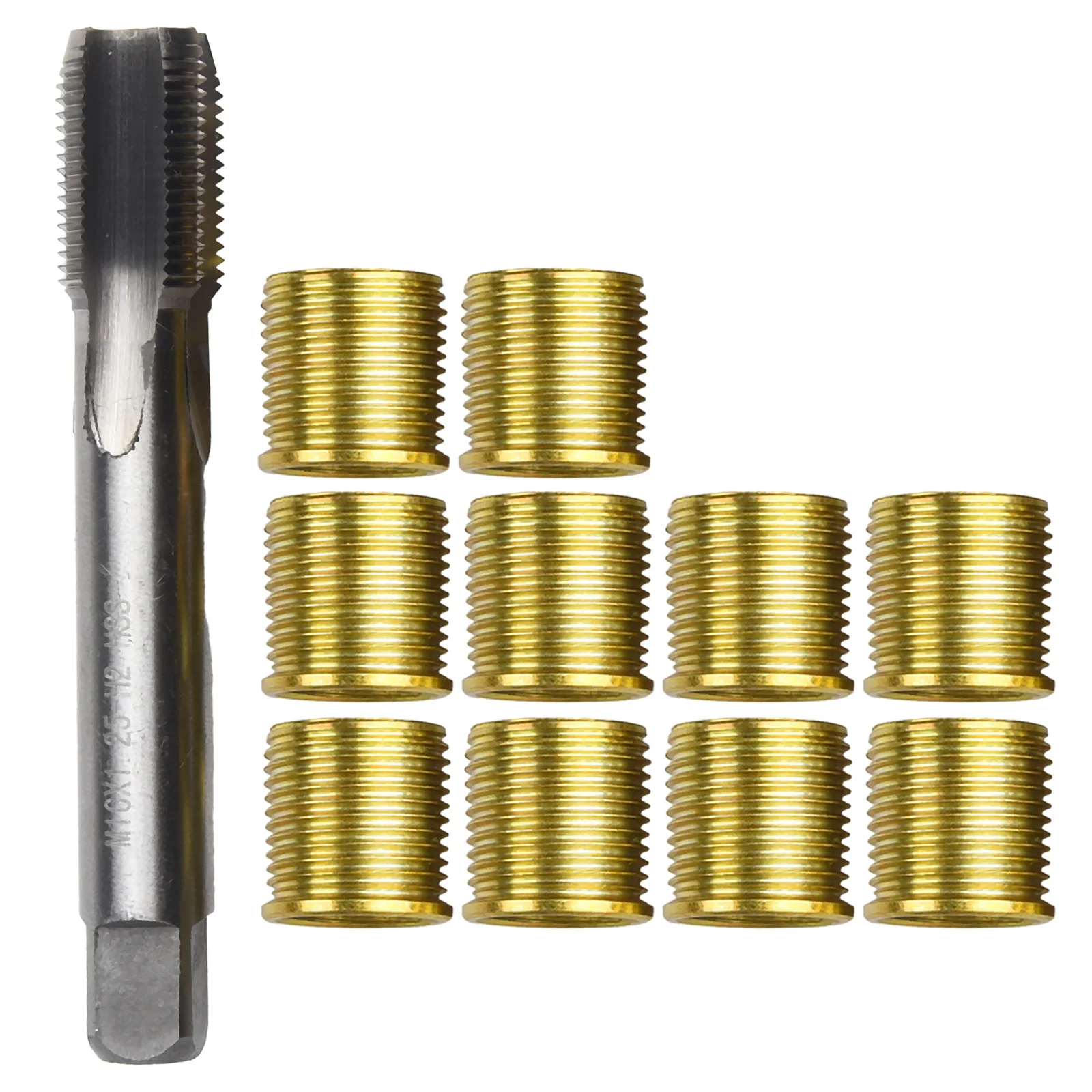 Thread Repair Tools Gasoline Engine Metal M14X125 Inserts And M16X125 Tap Kit The Ideal Kit for Engine Thread Repair
Thread Repair Tools Gasoline Engine Metal M14X125 Inserts And M16X125 Tap Kit The Ideal Kit for Engine Thread Repair