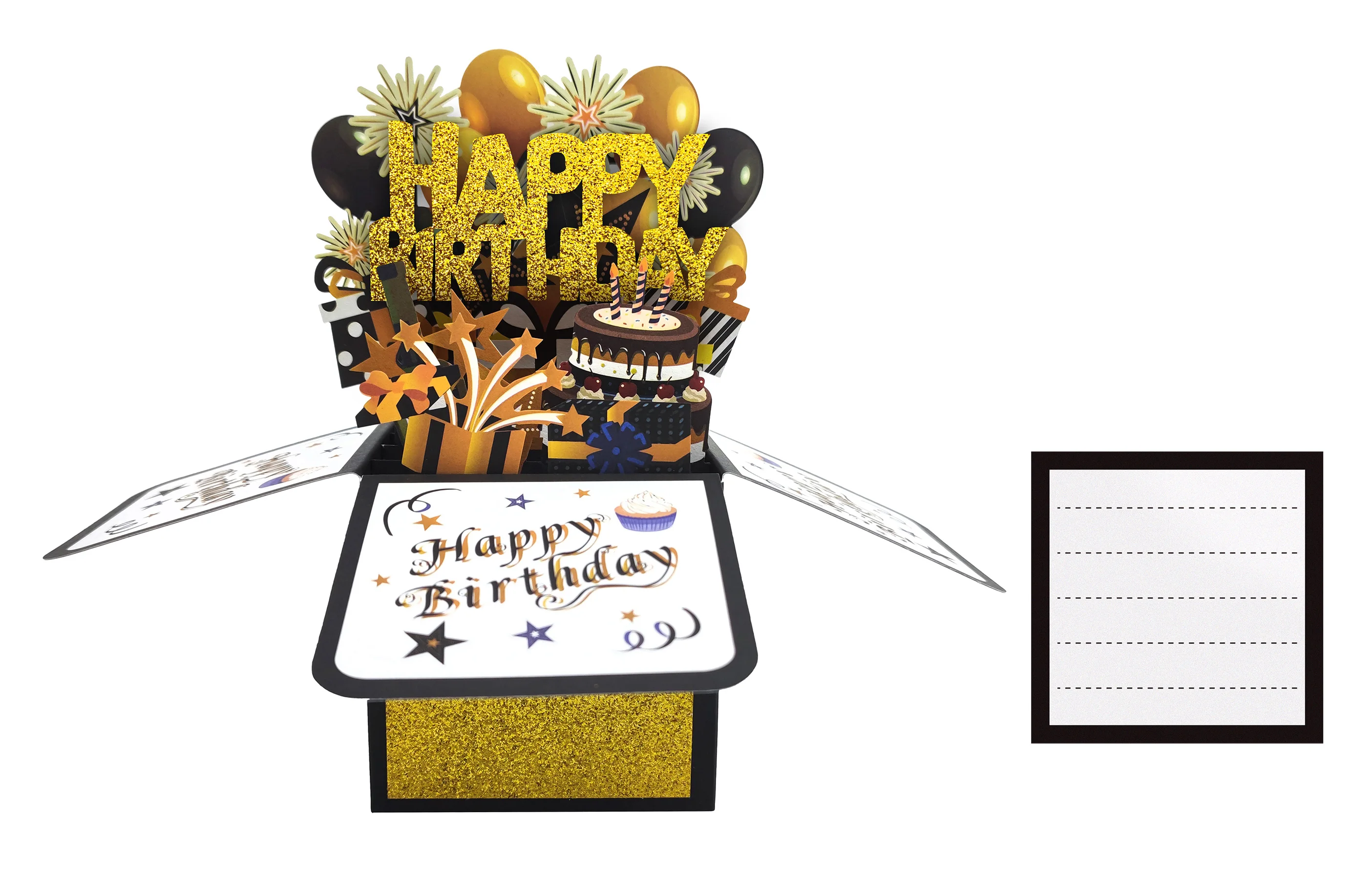 Happy Birthday Card 3D PopUp Greeting Cards Gift for Business Kids Wife Husband Birthday Gift Festive & Party Supplies Cards
Happy Birthday Card 3D PopUp Greeting Cards Gift for Business Kids Wife Husband Birthday Gift Festive & Party Supplies Cards