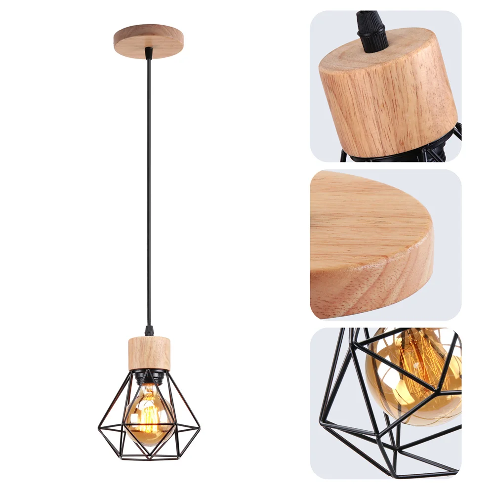 Промышленный подвесной мини-светильник из металла и дерева, винтажный клетчатый подвесной светильник для бара, столовой, кабинета, кухни, спальни, подвеска
Промышленный подвесной мини-светильник из металла и дерева, винтажный клетчатый подвесной светильник для бара, столовой, кабинета, кухни, спальни, подвеска