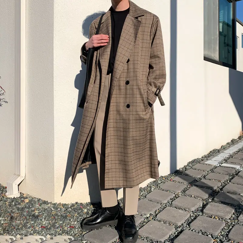2023 Simple Men Jacket Streetwear Long Trench Coat Turndown Collar Windbreaker Comfortable Windproof Jacket All Match A89
2023 Simple Men Jacket Streetwear Long Trench Coat Turndown Collar Windbreaker Comfortable Windproof Jacket All Match A89