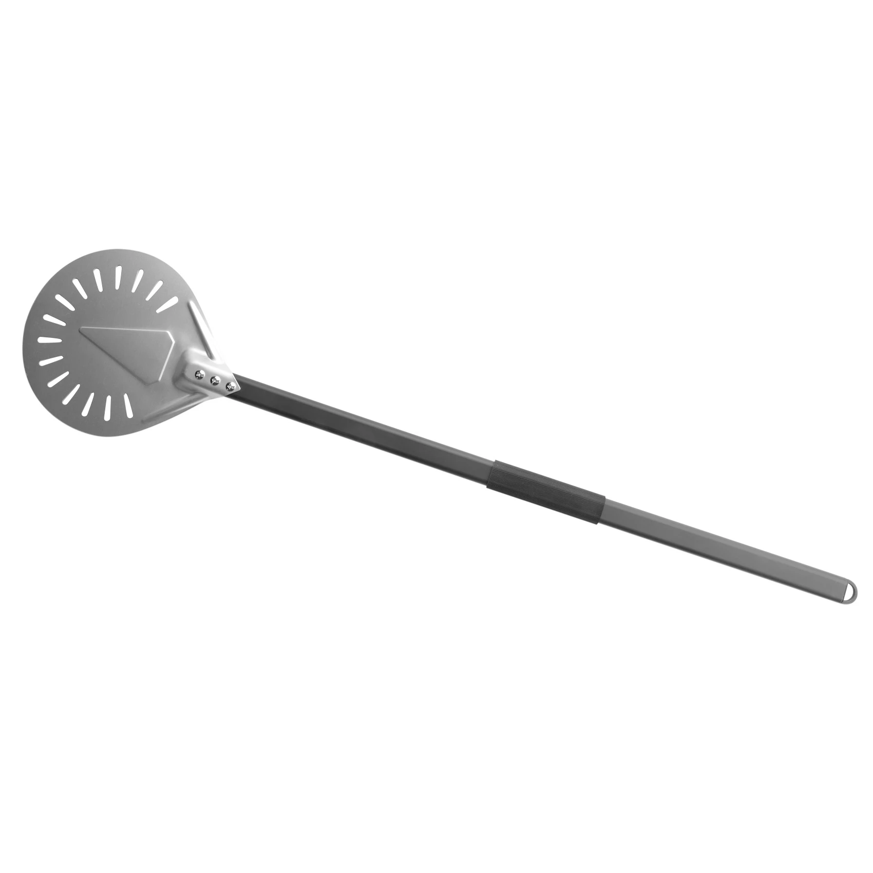 

Long Handle 9 Inch Perforated Removable Pizza Turning Peel Pizza Shovel Aluminum Pizza Peel Paddle Peel