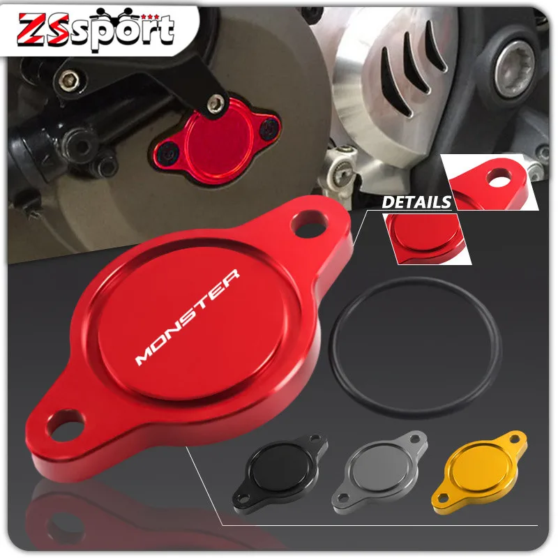 

Motorcycle Accessories CNC Engine Oil Filter Cover Cap For Ducati Monster 1100 1100S 1200 1200S 696 821 937