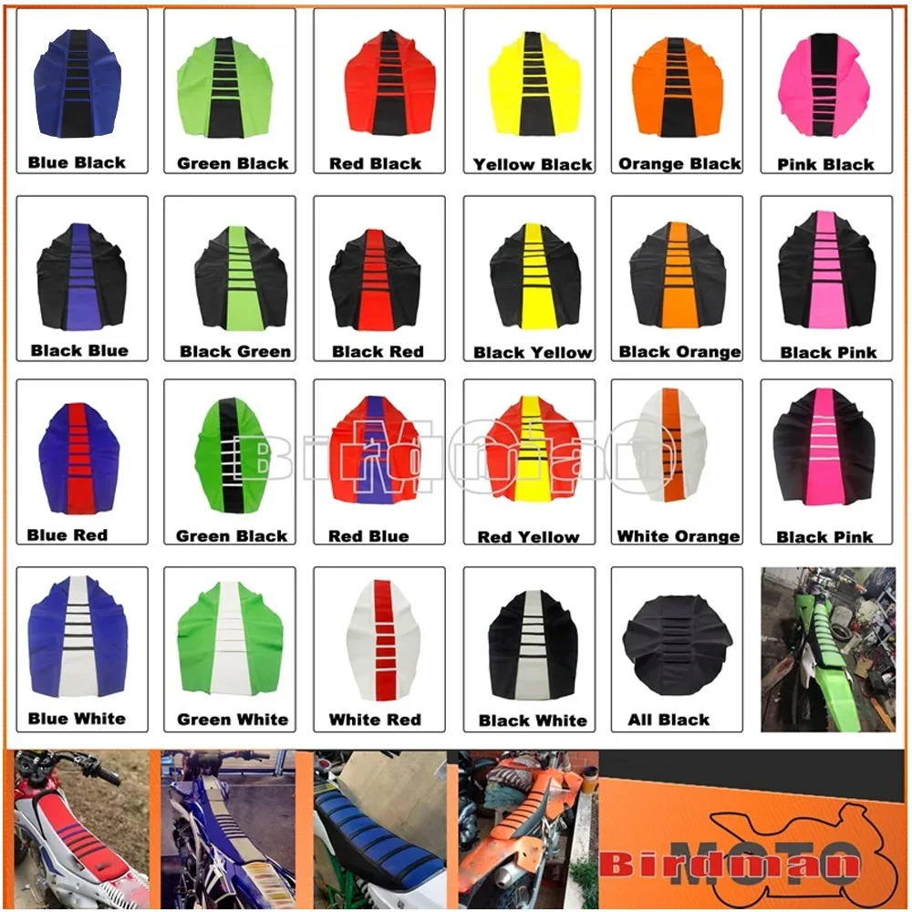 Чехол на сиденье мотоциклетный для мотокросса, 25 цветов, модифицированный, для Yamaha Honda Kawasaki YZF KLX FE CRF XR WR EXC
Чехол на сиденье мотоциклетный для мотокросса, 25 цветов, модифицированный, для Yamaha Honda Kawasaki YZF KLX FE CRF XR WR EXC