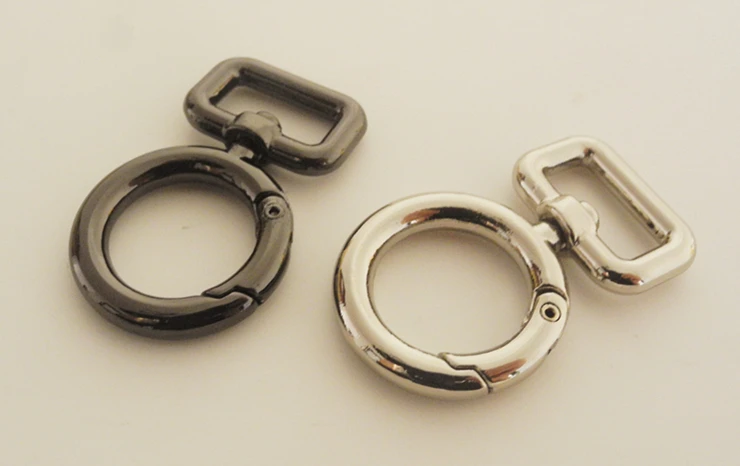 4pcs Spring Ring Clasp ,Spring Ring with Square Buckle, Split Key Ring ,Spring Hook Inner 11/16inch SR-003
4pcs Spring Ring Clasp ,Spring Ring with Square Buckle, Split Key Ring ,Spring Hook Inner 11/16inch SR-003