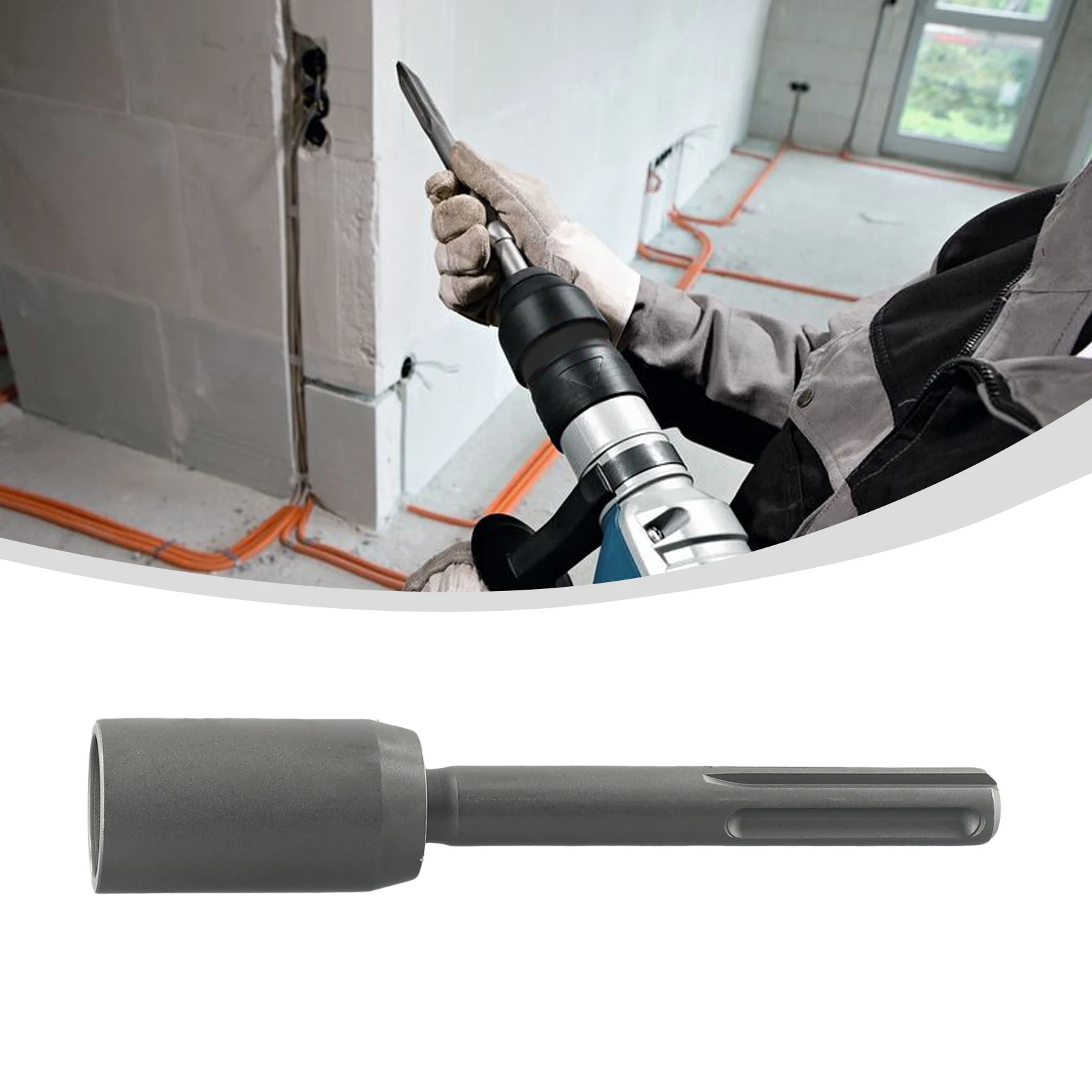 Ground Rod Driver 30/45/65mm Heavy Ground Rods Hardened Steel Ground Rod Driver For SDS MAX Hammers
Ground Rod Driver 30/45/65mm Heavy Ground Rods Hardened Steel Ground Rod Driver For SDS MAX Hammers