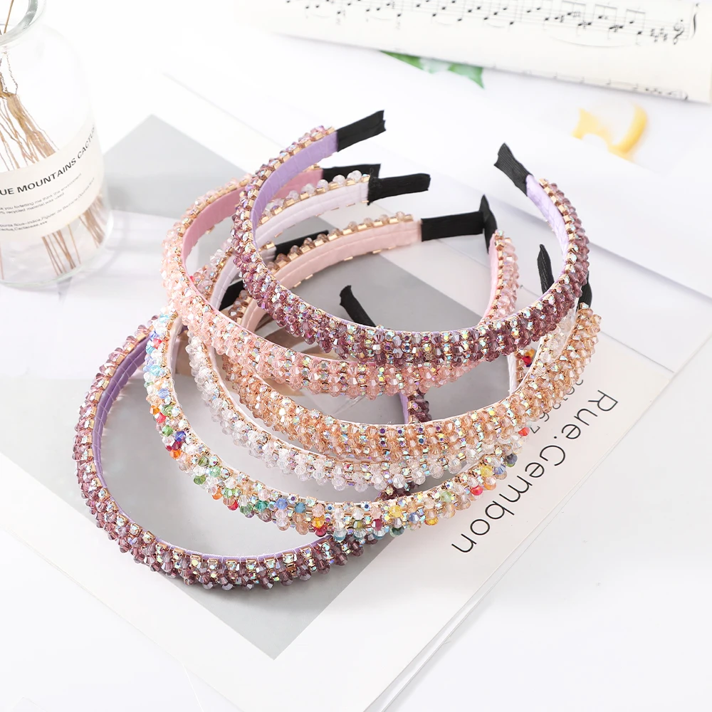 Haimeikang luxury Rhinestone Hair Bands Hair Hoop Women Vintage Diamond Shiny Color Bezel Headdress Headbands Hair Accessories
Haimeikang luxury Rhinestone Hair Bands Hair Hoop Women Vintage Diamond Shiny Color Bezel Headdress Headbands Hair Accessories