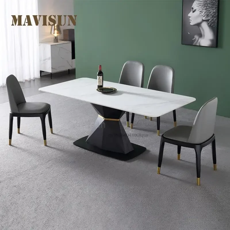 Simple Northern Europe Indoor Italian Rock Board Square Marble Table And Chairs Modern Simple Hot Sale Kitchen Furniture
Simple Northern Europe Indoor Italian Rock Board Square Marble Table And Chairs Modern Simple Hot Sale Kitchen Furniture