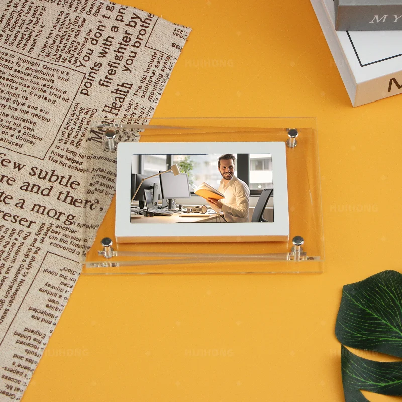 

Sell like hot cakes Colorful NFT Transparent electronic album digital Gifts Acrylic player motion video photo frame