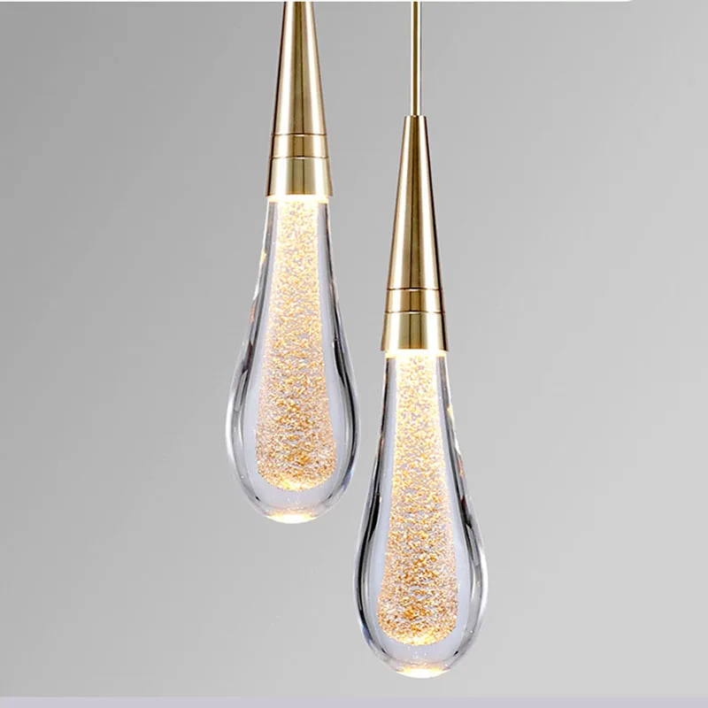 Nordic Pendant Lights Drop-shaped New Crystal Art Pendant Lamp for Bedroom Bedside Luminaria Indoor Home Decors Lighting Lustre
Nordic Pendant Lights Drop-shaped New Crystal Art Pendant Lamp for Bedroom Bedside Luminaria Indoor Home Decors Lighting Lustre