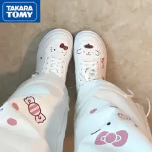 Takara Tomy Hello Kitty Schoolgirls Round Toe Sneakers Print Casual Shoes Simple White Shoes Flat Non-slip All-match Sneakers
Takara Tomy Hello Kitty Schoolgirls Round Toe Sneakers Print Casual Shoes Simple White Shoes Flat Non-slip All-match Sneakers