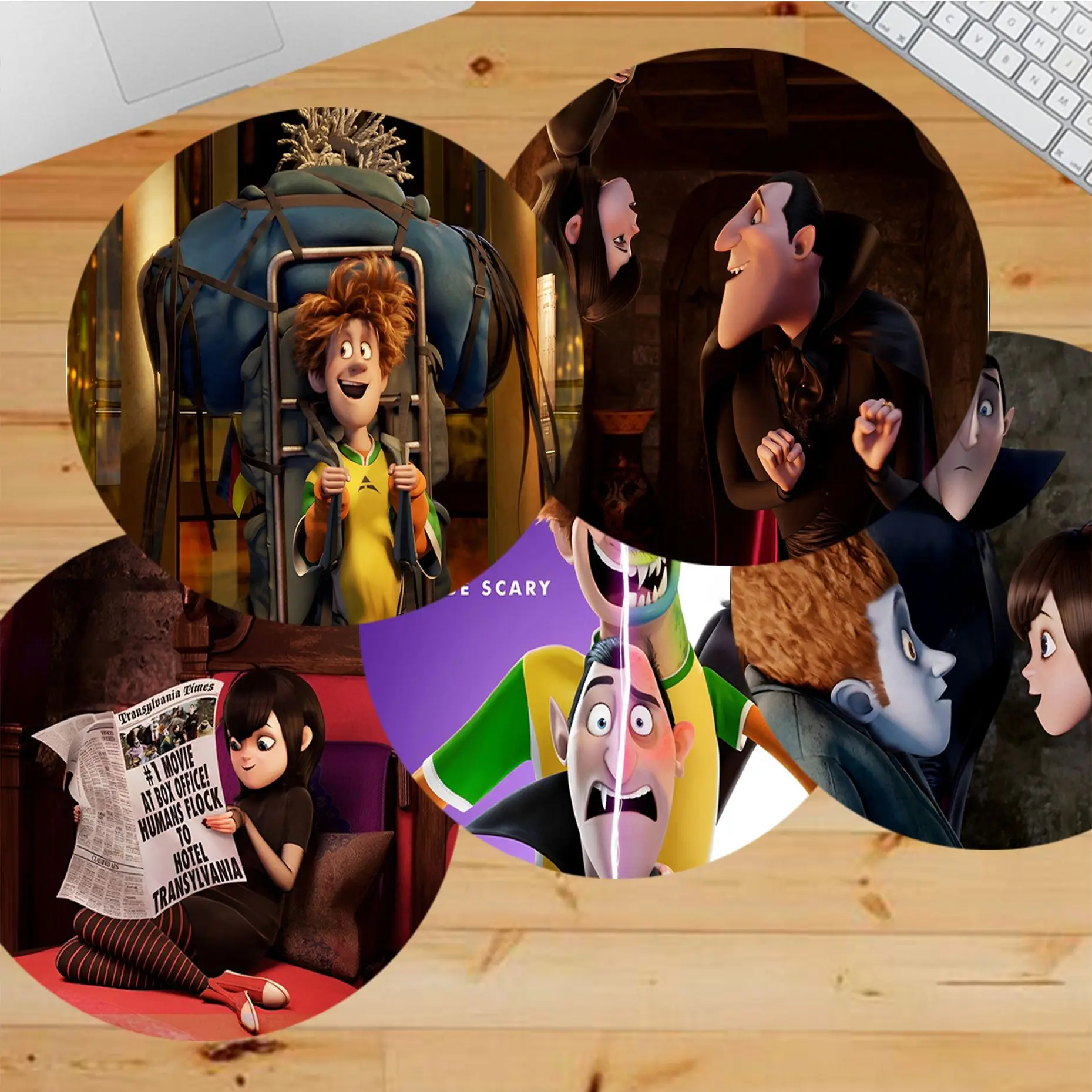 Hotel Transylvania Movie Mousepad Rubber Small Speed Version Game Computer Keyboard Office Table Mat PC mat Writing Desk Mats
Hotel Transylvania Movie Mousepad Rubber Small Speed Version Game Computer Keyboard Office Table Mat PC mat Writing Desk Mats
