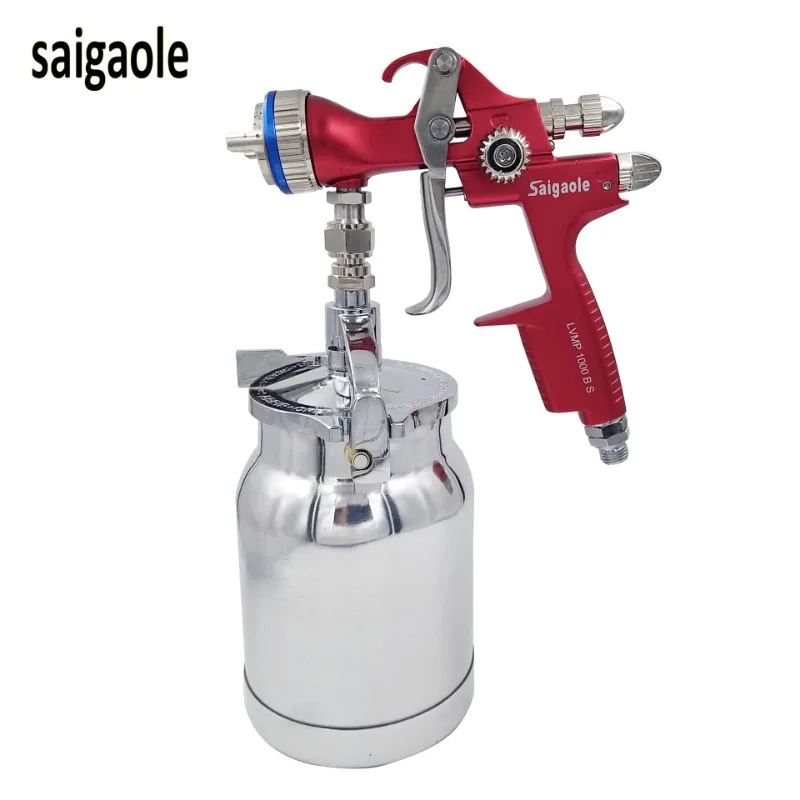 Saigaole Spray gun Automobile topcoat spray gun sheet metal Paint gun High atomization Pneumatic spraying Pneumatic tools
Saigaole Spray gun Automobile topcoat spray gun sheet metal Paint gun High atomization Pneumatic spraying Pneumatic tools