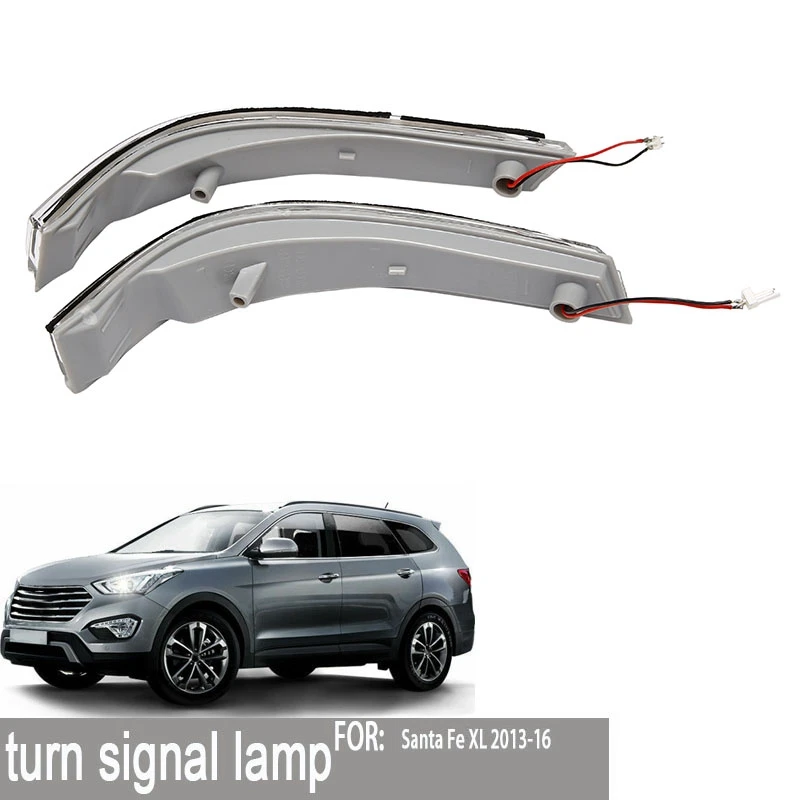 Side Rearview Mirror Blinks LED Turn Signal Indicator For Hyundai Grand Santa Fe 2013-2016 87613B8000 Amber
Side Rearview Mirror Blinks LED Turn Signal Indicator For Hyundai Grand Santa Fe 2013-2016 87613B8000 Amber