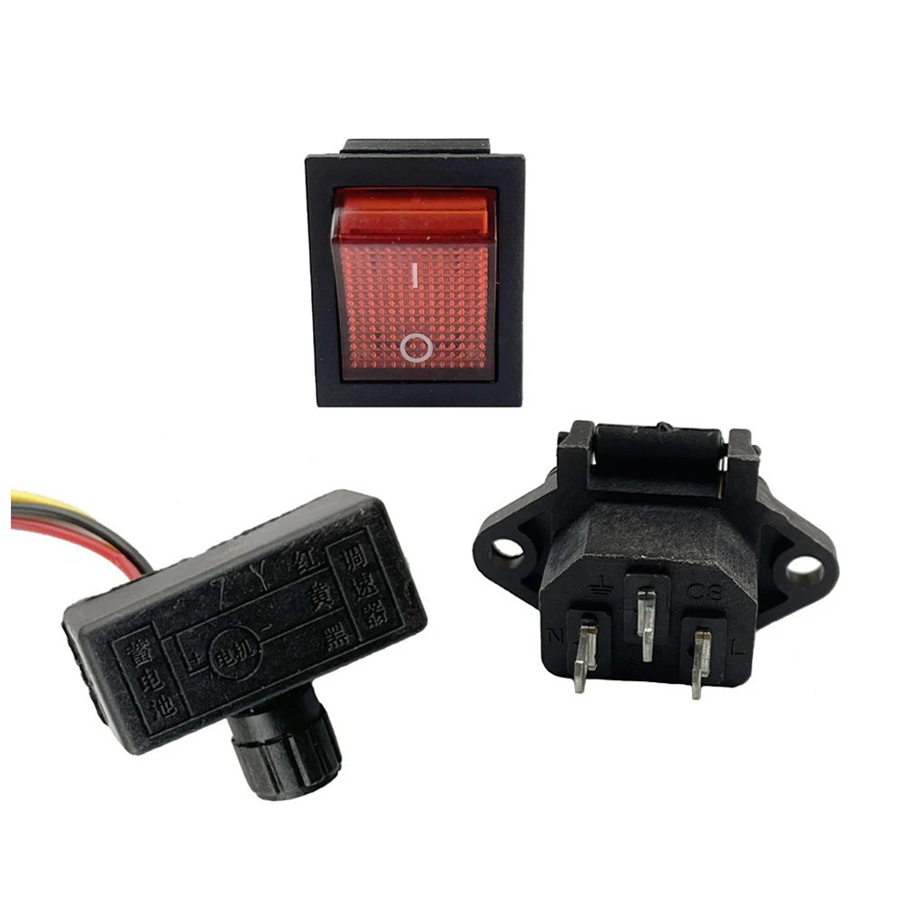 3Pcs/set Electric Sprayer Speed Controller 12V Adjustment Switch For Electric Sprayer Agricultural Accessories With Socket
3Pcs/set Electric Sprayer Speed Controller 12V Adjustment Switch For Electric Sprayer Agricultural Accessories With Socket