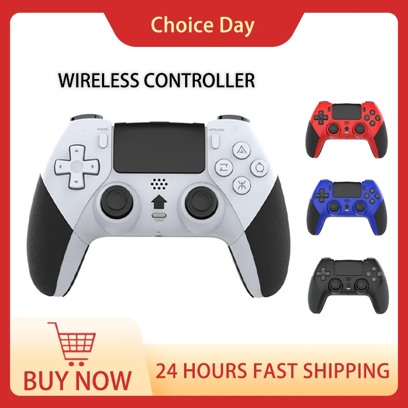 Wireless Controller For SONY PS4 Support Bluetooth Wireless Gamepad for PlayStation 4 Joystick Console for PS4 PC Android
Wireless Controller For SONY PS4 Support Bluetooth Wireless Gamepad for PlayStation 4 Joystick Console for PS4 PC Android